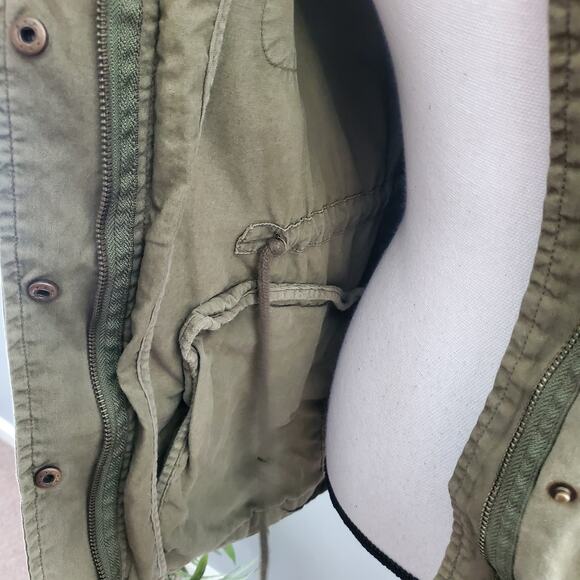 Lily Aldridge For Velvet Ruby Military Inspired Jacket M - Picture 5 of 10